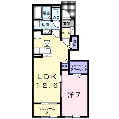 ツインスフィア　Ⅰ 103【管理NO：1-025680601-01030】 ★家具家電は申し込み後に搬入します★の物件画像