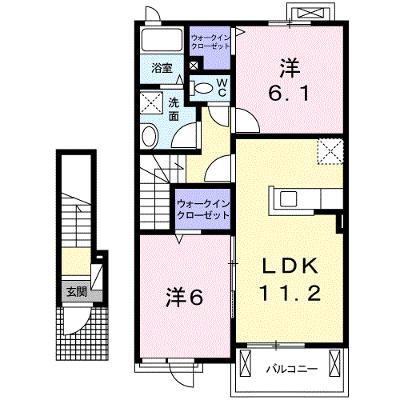 リバーサイドグレイス　Ⅰ 203【管理NO：1-023511101-02030】 ★家具家電は申し込み後に搬入します★の物件画像