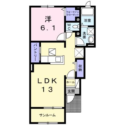 ラ・ヴィータ壱番館 102【管理NO：1-021507001-01020】 ★家具家電は申し込み後に搬入します★の物件画像
