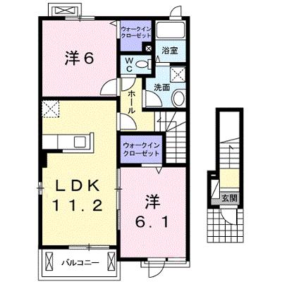 コートカルムＢ 201【管理NO：1-021379202-02010】 ★家具家電は申し込み後に搬入します★の物件画像