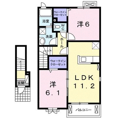 アクアルーチェ　牛津Ⅲ 203【管理NO：1-020992903-02030】 ★家具家電は申し込み後に搬入します★の物件画像