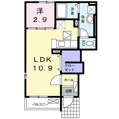 ヌーヴォー 101【管理NO：1-018832401-01010】 ★家具家電は申し込み後に搬入します★の物件画像