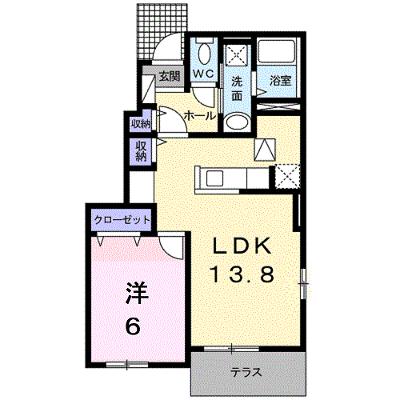 アーバンヴィラＡ 101【管理NO：1-017836401-01010】 ★家具家電は申し込み後に搬入します★の物件画像