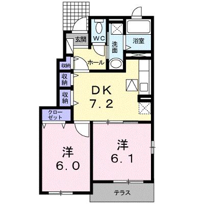ハ－ベストヴィラ 101【管理NO：1-016946401-01010】 ★家具家電は申し込み後に搬入します★の物件画像