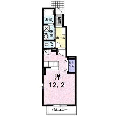 シティヒルズＢ 103【管理NO：1-015372402-01030】 ★家具家電は申し込み後に搬入します★の物件画像