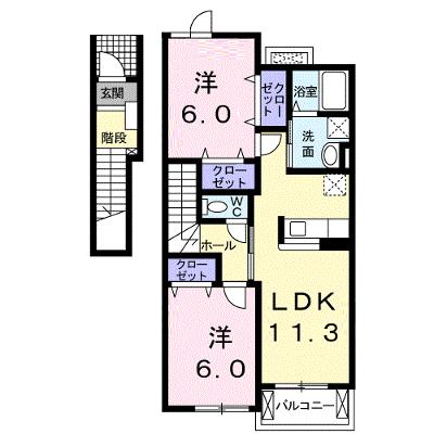 サンクレメントＣ 202【管理NO：1-013521203-02020】 ★家具家電は申し込み後に搬入します★の物件画像
