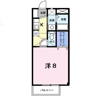 ロ－タスビレジ二番館 104【管理NO：1-009376102-01040】 ★家具家電は申し込み後に搬入します★の物件画像