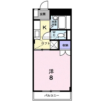 セトルウエストヒルズ 206【管理NO：1-007750001-02060】 ★家具家電は申し込み後に搬入します★の物件画像