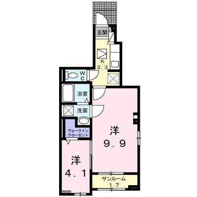 サリーチェ唐津 101【管理NO：1-027337101-01010】 ★家具家電は申し込み後に搬入します★の物件画像