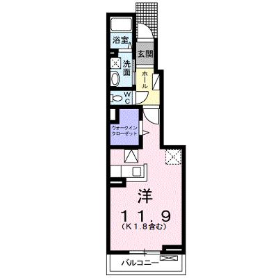 ジュネス原Ⅱ　Ｃ 103【管理NO：1-022079703-01030】 ★家具家電は申し込み後に搬入します★の物件画像