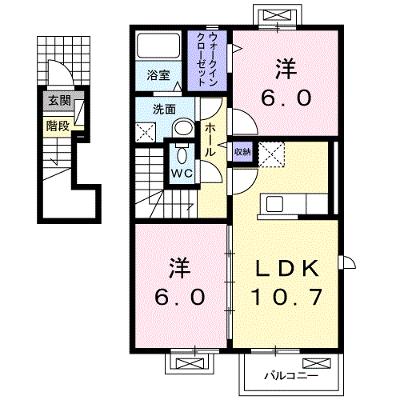 カーサデュエ 201【管理NO：1-020269602-02010】 ★家具家電は申し込み後に搬入します★の物件画像