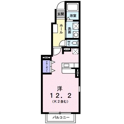 フロントフィールド２番館 101【管理NO：1-019337702-01010】 ★家具家電は申し込み後に搬入します★ ★2026年09月中旬入居可能★の物件画像