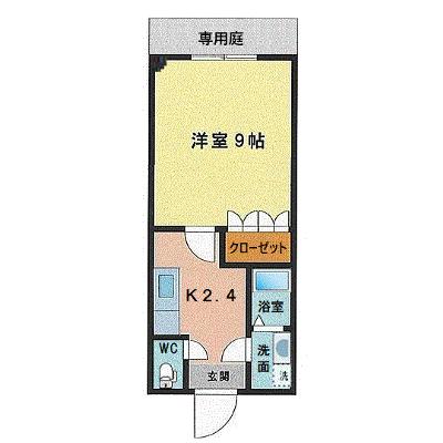 サンパティオ 107【管理NO：1-099269501-01060】 ★家具家電は申し込み後に搬入します★ ★2026年08月下旬入居可能★の物件画像