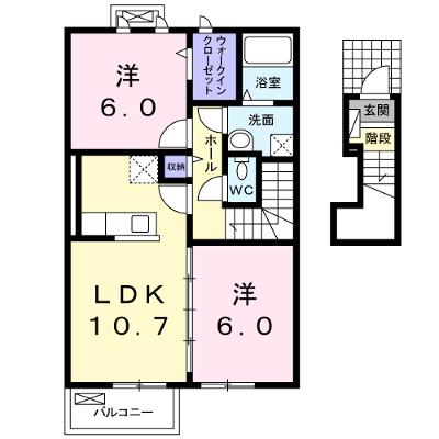 カーサデュエ 202【管理NO：1-020269602-02020】 ★家具家電は申し込み後に搬入します 2026年07月中旬入居可能の物件画像