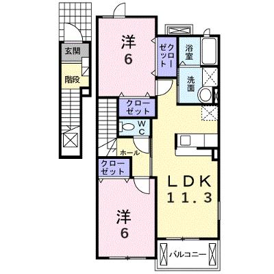 パインブライトⅡＢ 201【管理NO：1-015825502-02010】 ★家具家電は申し込み後に搬入しますの物件画像