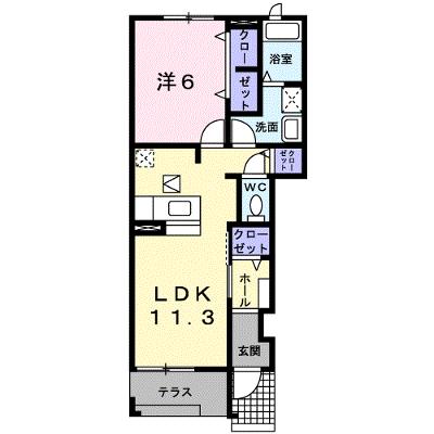 パイン　スクエア　ノース　Ａ 103【管理NO：1-015646003-01030】 ★家具家電は申し込み後に搬入します 2026年07月中旬入居可能の物件画像