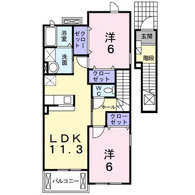 クレメント大江 201【管理NO：1-014980901-02010】 ★家具家電は申し込み後に搬入します★の物件画像