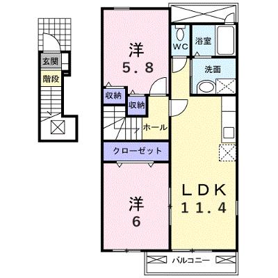 コモドポスト 201【管理NO：1-014800101-02010】 ★家具家電は申し込み後に搬入します★の物件画像