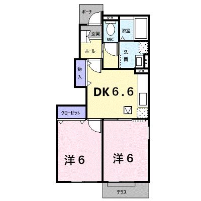 キャトルセゾンＡ 101【管理NO：1-012989701-01010】 ★家具家電は申し込み後に搬入しますの物件画像