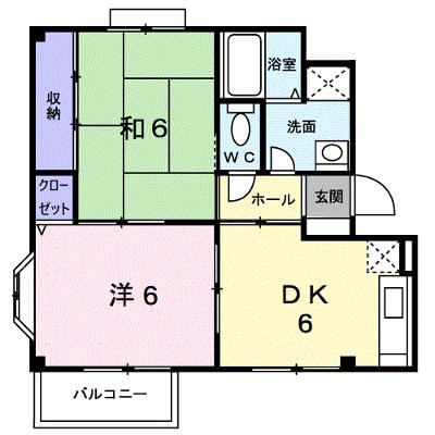 ラフィーネ立花Ｂ 202【管理NO：1-007678102-02020】 ★家具家電は申し込み後に搬入します★ ★2026年11月中旬入居可能★の物件画像