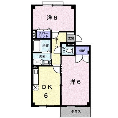 サニーサイドＢ 102【管理NO：1-007084302-01020】 ★家具家電は申し込み後に搬入しますの物件画像