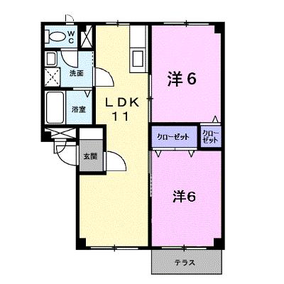 パロス壱番館 102【管理NO：1-007055701-01020】 ★家具家電は申し込み後に搬入しますの物件画像