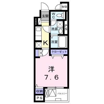 Ｋ・ＳガーデンⅢ 302【管理NO：1-025626001-03020】 ★家具家電は申し込み後に搬入します 2026年08月中旬入居可能の物件画像