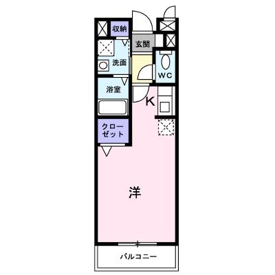 カーサセレッソ 203【管理NO：1-011698001-02030】 2026年07月下旬入居可能の物件画像