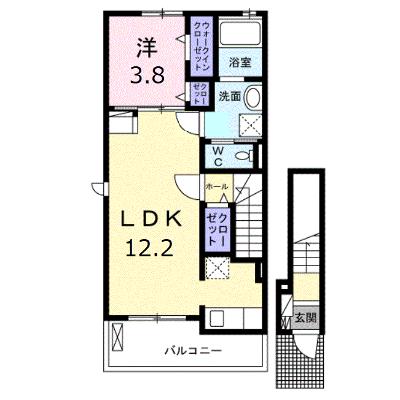 グランスターツ　Ａ 201【管理NO：1-026829701-02010】 ★家具家電は申し込み後に搬入します★の物件画像