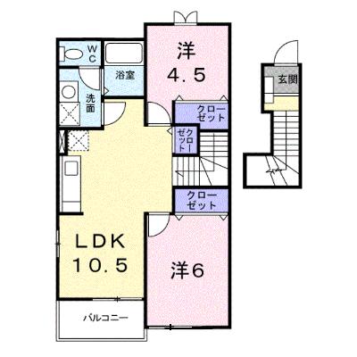 ピュア・サンシャイン 203【管理NO：1-012410401-02030】 ★家具家電は申し込み後に搬入します★の物件画像