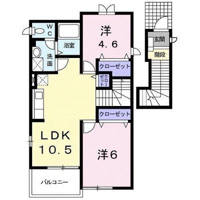 フリージアＭ 201【管理NO：1-011767001-02010】 ★家具家電は申し込み後に搬入します★の物件画像