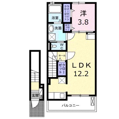 グランスターツ　Ｂ 202【管理NO：1-026829702-02020】 ★家具家電は申し込み後に搬入しますの物件画像