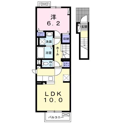 リバープレイン八天Ⅰ 206【管理NO：1-026055501-02060】 ★家具家電は申し込み後に搬入します★の物件画像