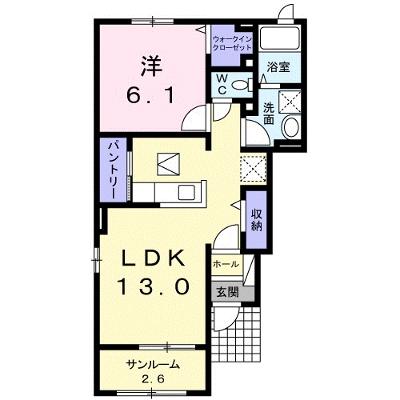 エス・エル・シー宮小路 101【管理NO：1-021249901-01010】 ★家具家電は申し込み後に搬入します★の物件画像