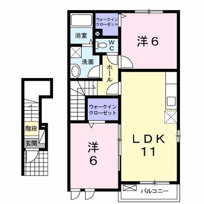 ハッピーガーデンⅠ 202【管理NO：1-016279401-02020】 ★家具家電は申し込み後に搬入します★の物件画像