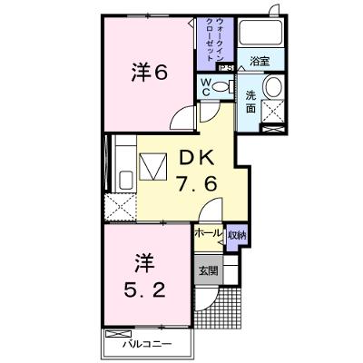 ブリアン・メゾンＢ 103【管理NO：1-015513602-01030】 ★家具家電は申し込み後に搬入します★の物件画像