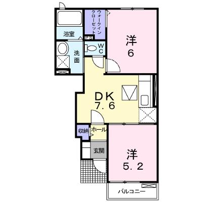 ブリアン・メゾンＢ 102【管理NO：1-015513602-01020】 ★家具家電は申し込み後に搬入します★の物件画像