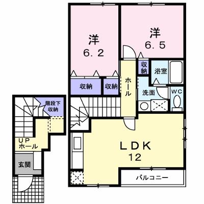 ベール　クレール 203【管理NO：1-010471001-02030】 ★家具家電は申し込み後に搬入します★の物件画像