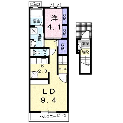 サンフォレスト川良 203【管理NO：1-024301801-02030】 ★家具家電は申し込み後に搬入します★の物件画像