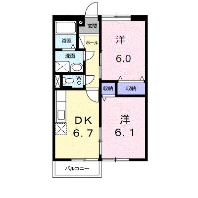 ガーデン　ワイ 101【管理NO：1-010023801-01010】 ★家具家電は申し込み後に搬入します★の物件画像