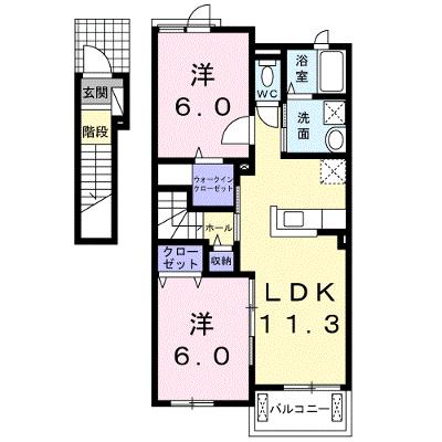 レジデンス　フィオーレⅡ 203【管理NO：1-024322002-02030】 ★家具家電は申し込み後に搬入します★の物件画像