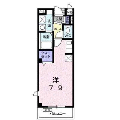 ＴＡＫＵＭＩ　２４ 103【管理NO：1-019447601-01030】 ★家具家電は申し込み後に搬入します★の物件画像