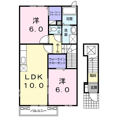 カーサ・カルム　Ｂ 201【管理NO：1-014774002-02010】 ★家具家電は申し込み後に搬入します★の物件画像
