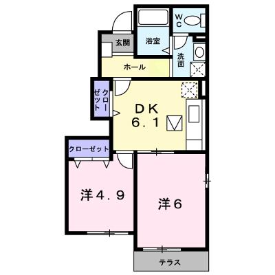 リバーサイド・ハッピーガ－デン 101【管理NO：1-013451801-01010】 ★家具家電は申し込み後に搬入します 2026年07月下旬入居可能の物件画像
