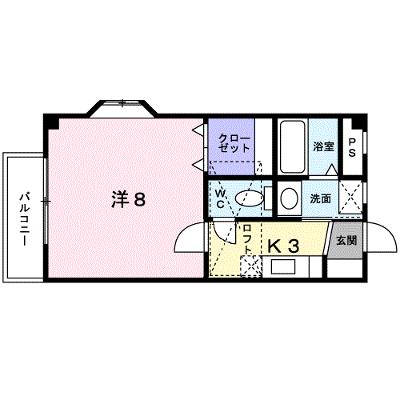 プラシードＩ 203【管理NO：1-012208001-02030】 ★家具家電は申し込み後に搬入します★の物件画像