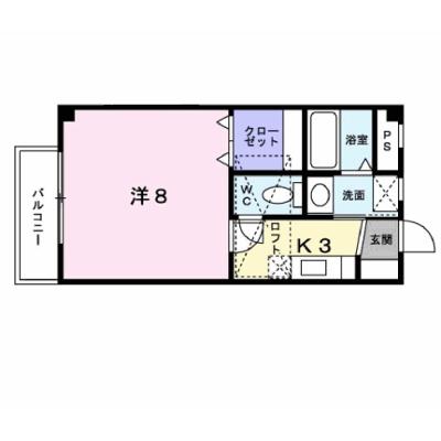プラシードＩ 202【管理NO：1-012208001-02020】 ★家具家電は申し込み後に搬入します★の物件画像