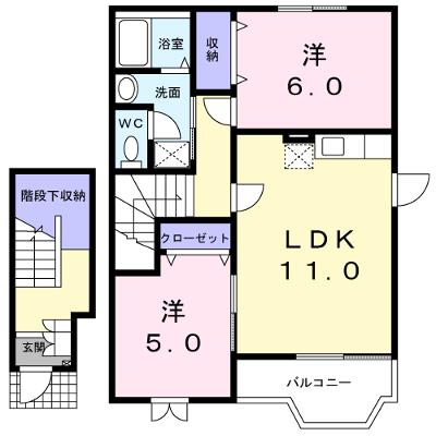 エクセル・サン 203【管理NO：1-010405901-02030】 ★家具家電は申し込み後に搬入します★ ★2026年08月中旬入居可能★の物件画像