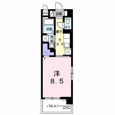 アヴェニュー・ビサイド 301【管理NO：1-024786601-03010】 ★家具家電は申し込み後に搬入します★の物件画像