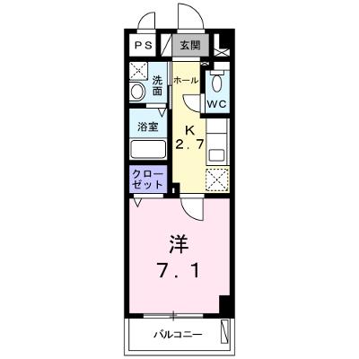 マンション嘉利吉　Ⅱ 102【管理NO：1-023341401-01020】 2026年07月中旬入居可能の物件画像