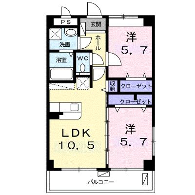 カルムヴィラいさおし 101【管理NO：1-019491201-01010】 2026年07月上旬入居可能の物件画像